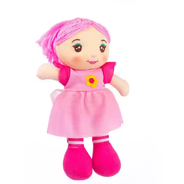 Muñeca de Trapo Para Niñas Peluche 25 cm Monkey Brands