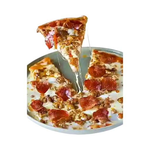 Pizza clásica carnes grande