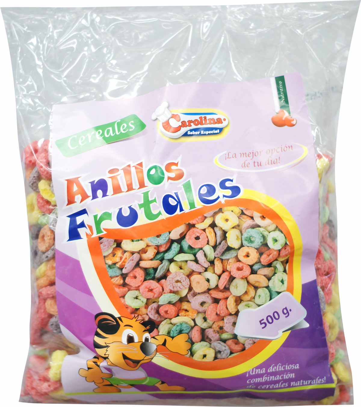 Carolina Cereales Anillos Frutales 500 g