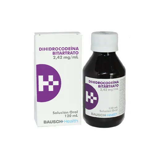  Bausch+Health Dihidrocodeina Bitartrato (2.42 Mg) 