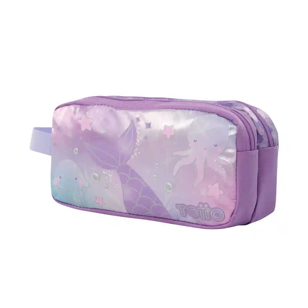 Cartuchera Totto Kids Sireny Morado