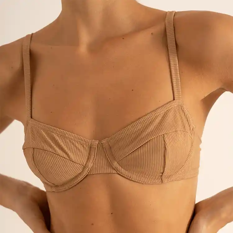 Brasier Toupe Para Mujer Magnolia