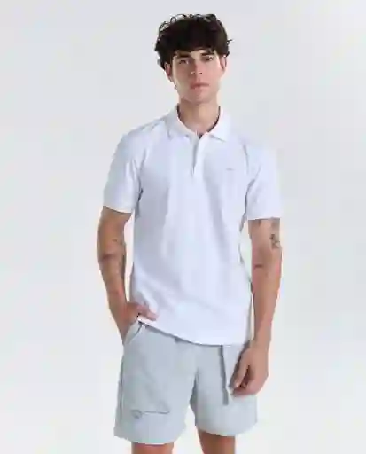 Polo Hombre Blanco Talla M 809G000_BLA110601 Americanino