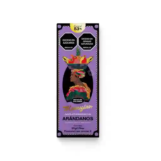 Barra Mumujas Arandanos (50 Gr)