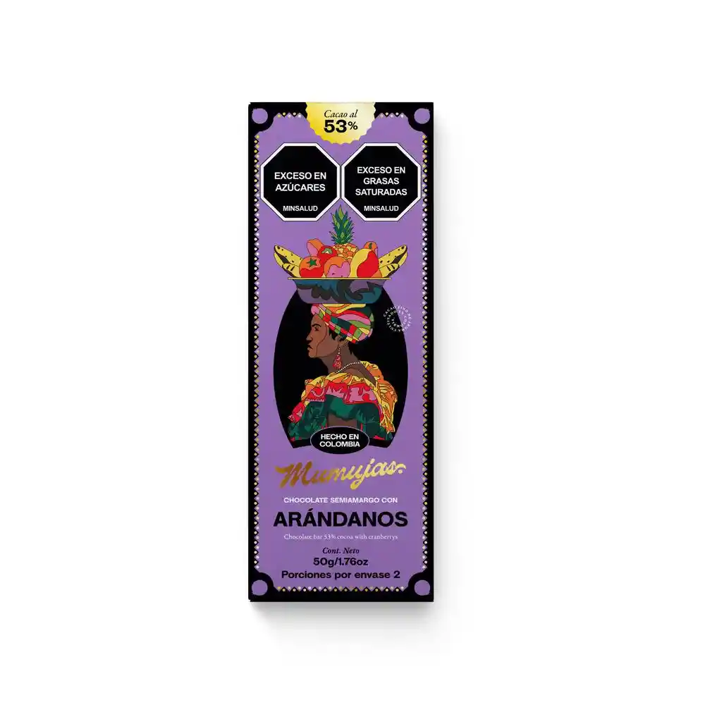 Barra Mumujas Arandanos (50 Gr)