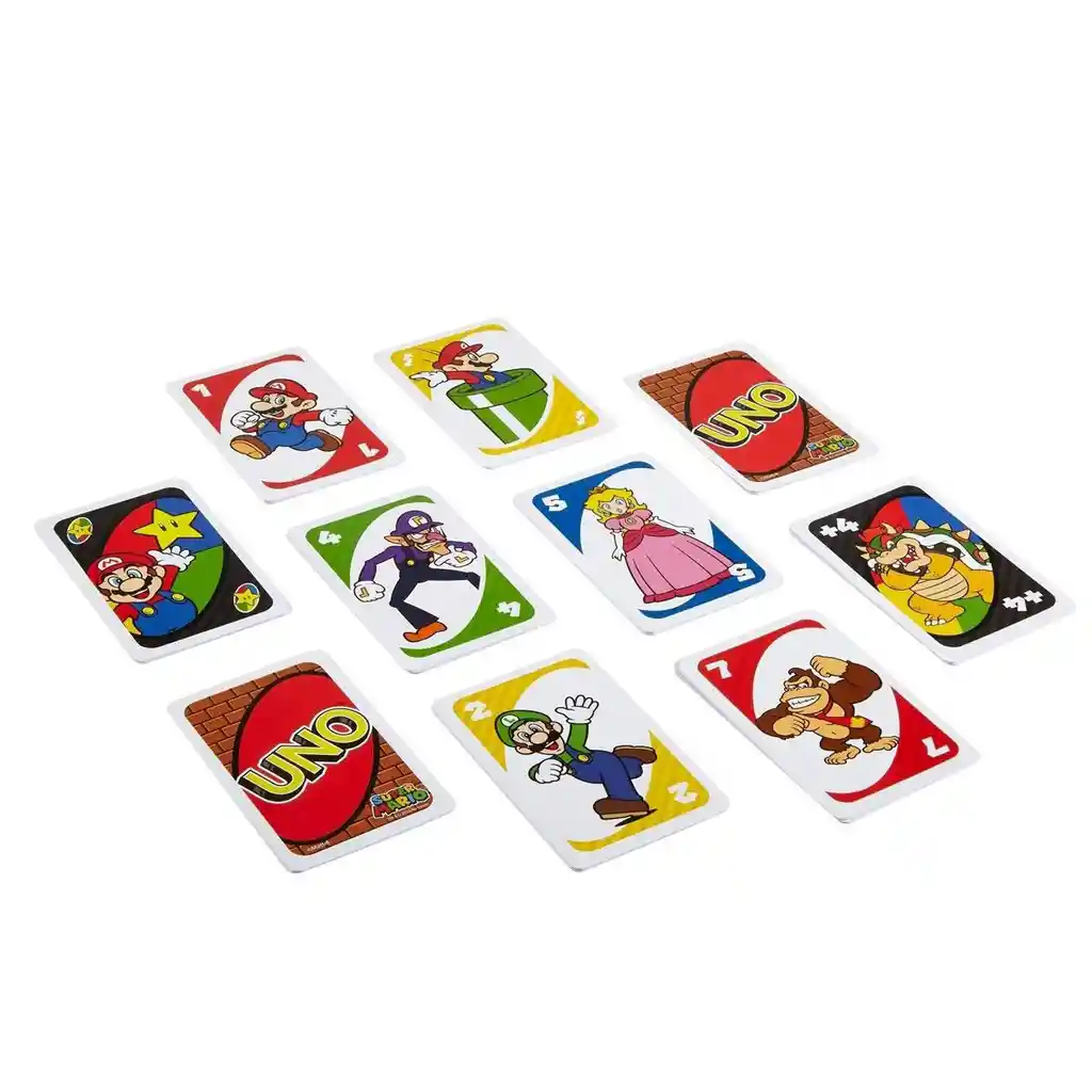 Uno Juego de Mesa Super Mario Bros