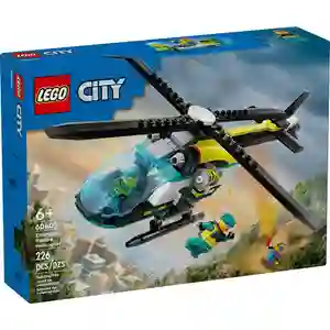 Lego Set de Construcción Helicóptero de Rescate Emergen