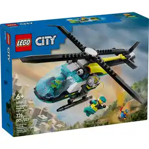 Lego Set de Construcción Helicóptero de Rescate Emergen