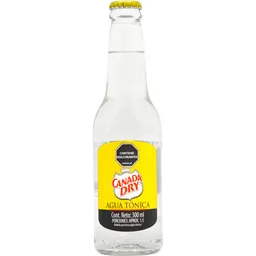 Canada Dry Agua Tónica Sin Calorías Vidrio