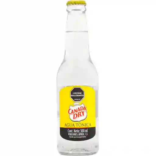 Canada Dry Agua Tónica Sin Calorías Vidrio