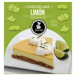 Smart Chef Postre Cheesecake de Limón