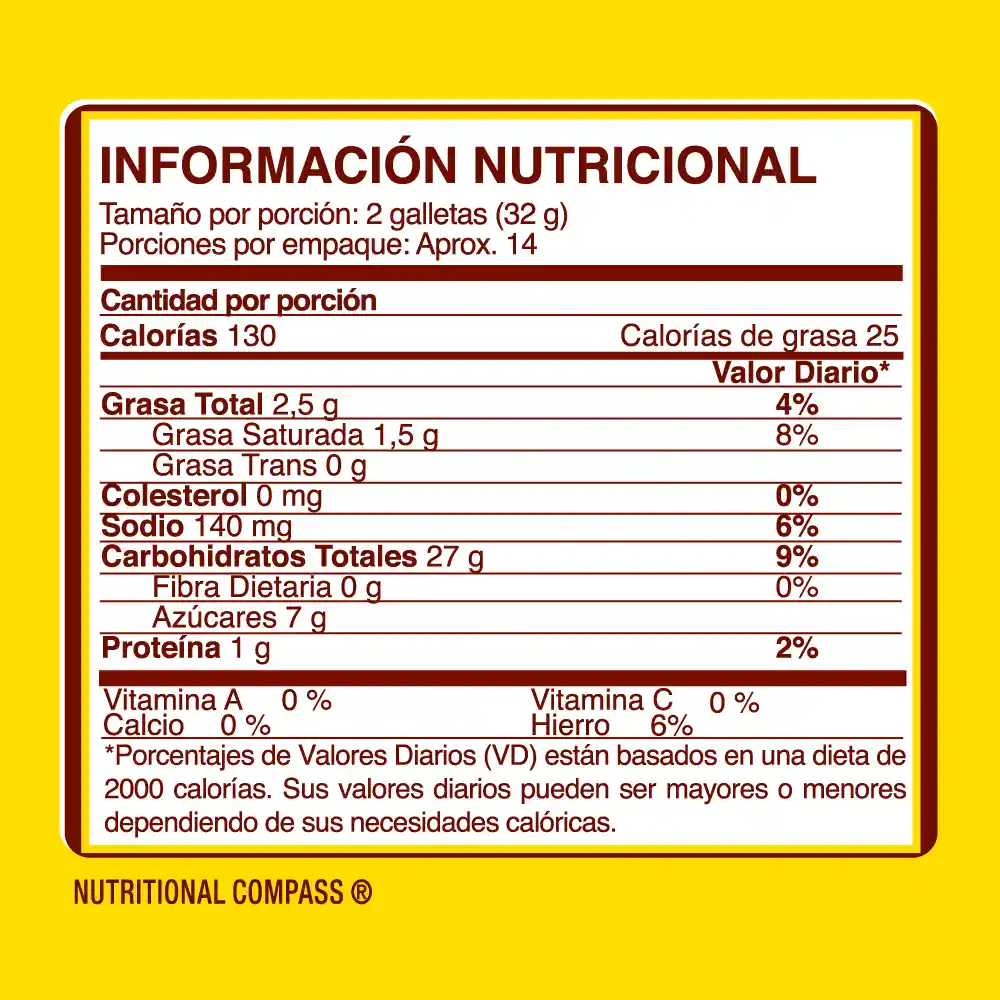 Galletas dulces MACARENA tipo Graham x 440g