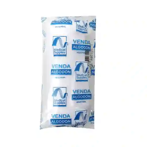 Venda Algodon Laminado 5"x5 Yardas Medical Supplies