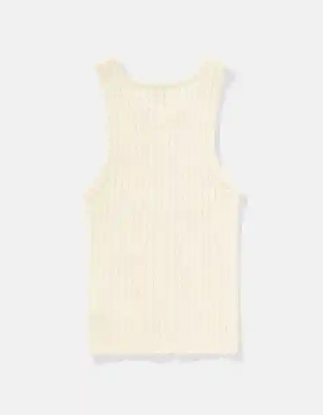 Suéter Mujer Tejido Blanco Talla: X-SMALL 1449106 American Eagle