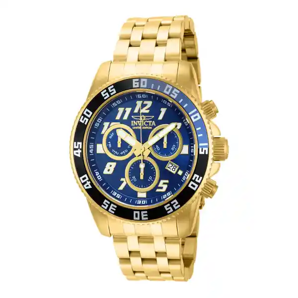 Invicta Reloj Hombre Dorado 1655H