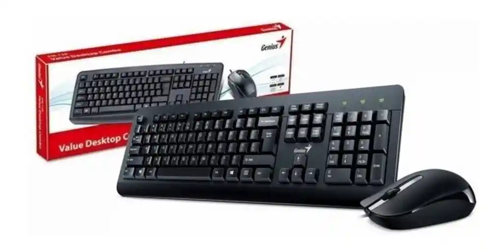 Genius Combo Teclado Y Mouse Km 160