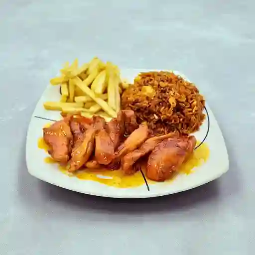 Pollo a la Naranja en Combo