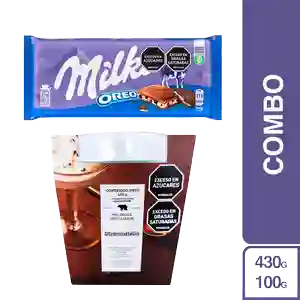 Combo Milka Oreo + Orso Helado Sabor Stracciatella