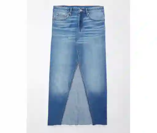 Falda Mujer Azul Talla 12 American Eagle
