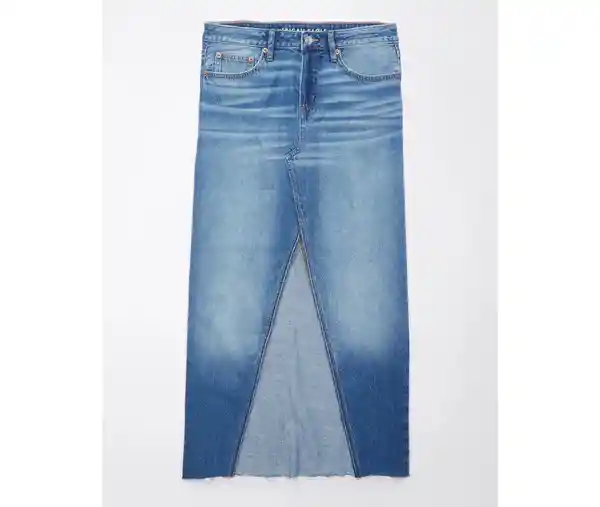 Falda Mujer Azul Talla 12 American Eagle