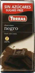 Torras Chocolate Negro 51% Cacao sin Azúcar