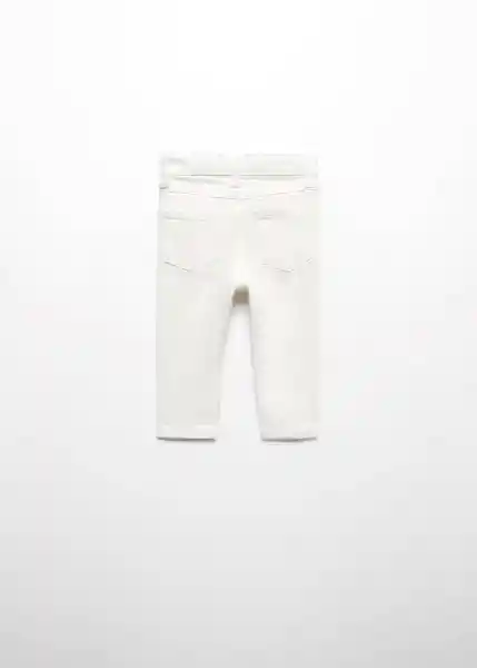 Jean Elena Off White Talla 71 Niñas Mango