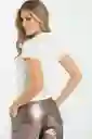 Pantalon Slouchy Metalizado