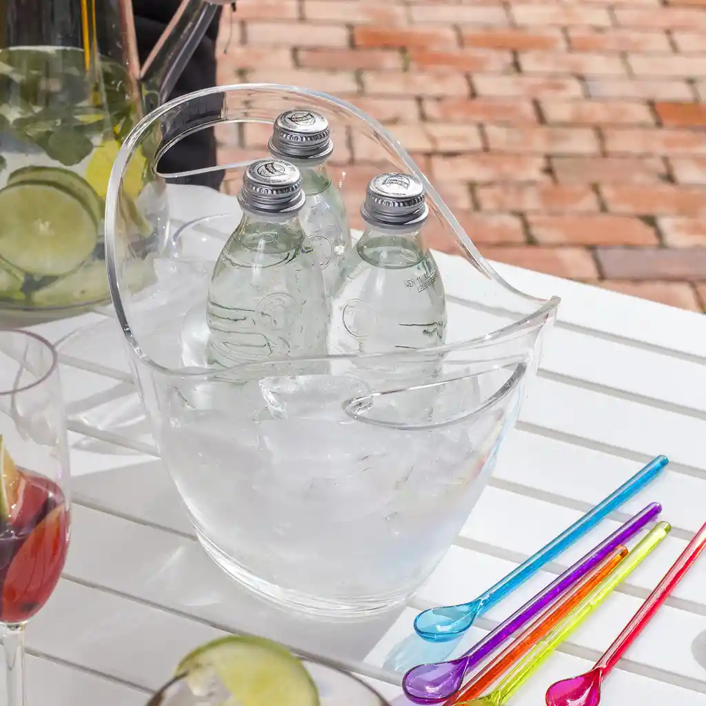 Ambiente Gourmet Balde en Acrílico Para Bebidas