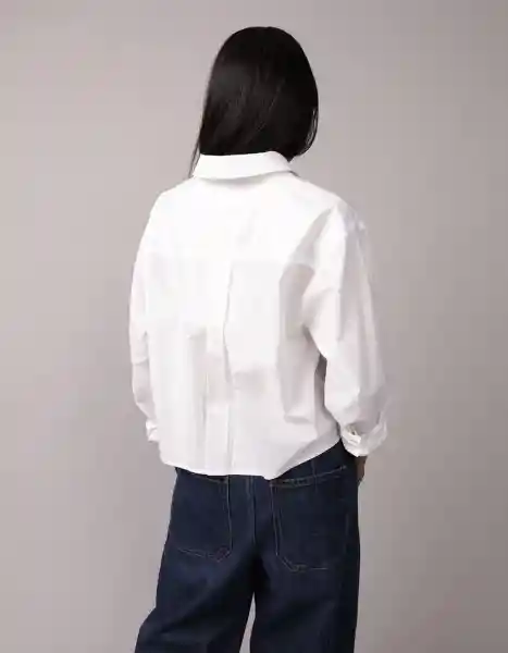 Camisa Mujer Blanco Talla Medium 6409100 American Eagle