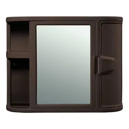 Rimax Gabinete Baño Con Espejo Wengue