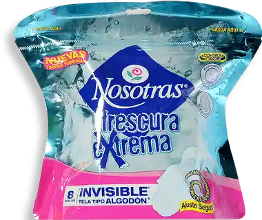 Nosotras Toallas Frescura Extrema 