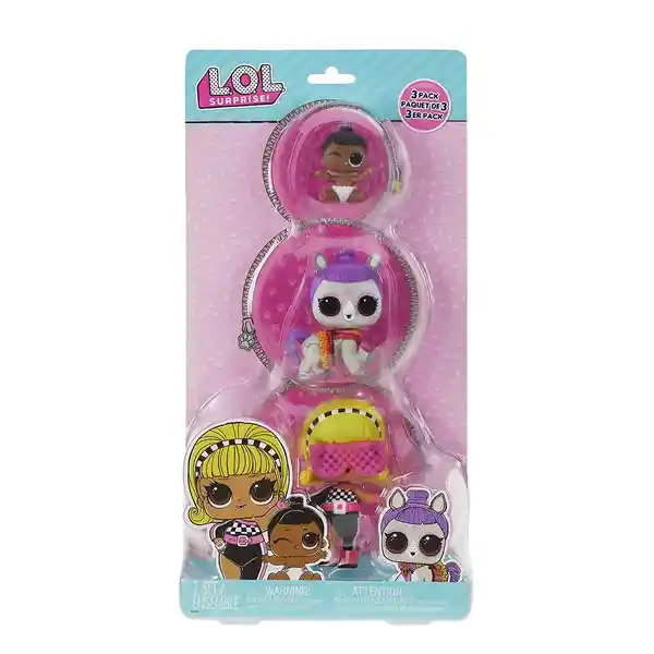 Muñeca L. O. L Surprise Opp Tots + Mascota + S