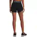 Play Up 5in Shorts Talla Lg Pantalones Y Lycras Negro Para Mujer Marca Under Armour Ref: 1355791-001