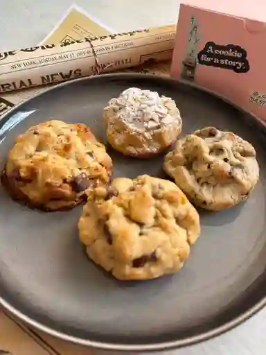 Caja de galletas x 4