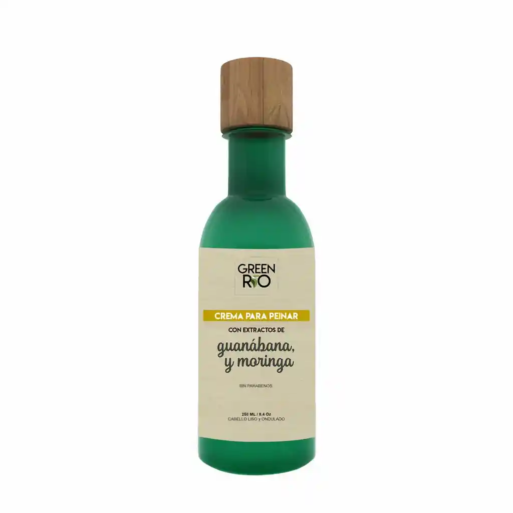 Green Rio Crema Para Peinar Guanábana y Moringa 250 mL