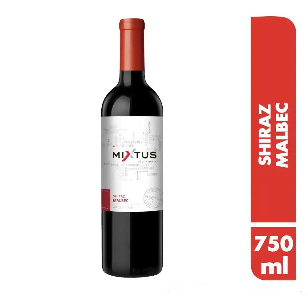 Mixtus Vino Tinto Shiraz Malbec