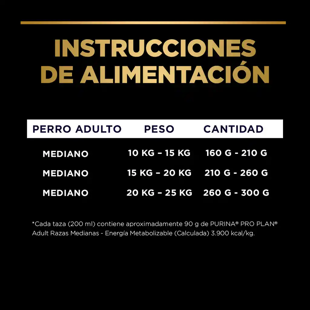 Comida para Perros adultos razas mediana Purina Pro Plan x 7,5 kg