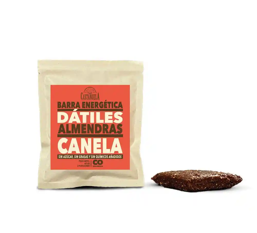 Barra Dátil Canela Castañuela Canela (60 Gr)