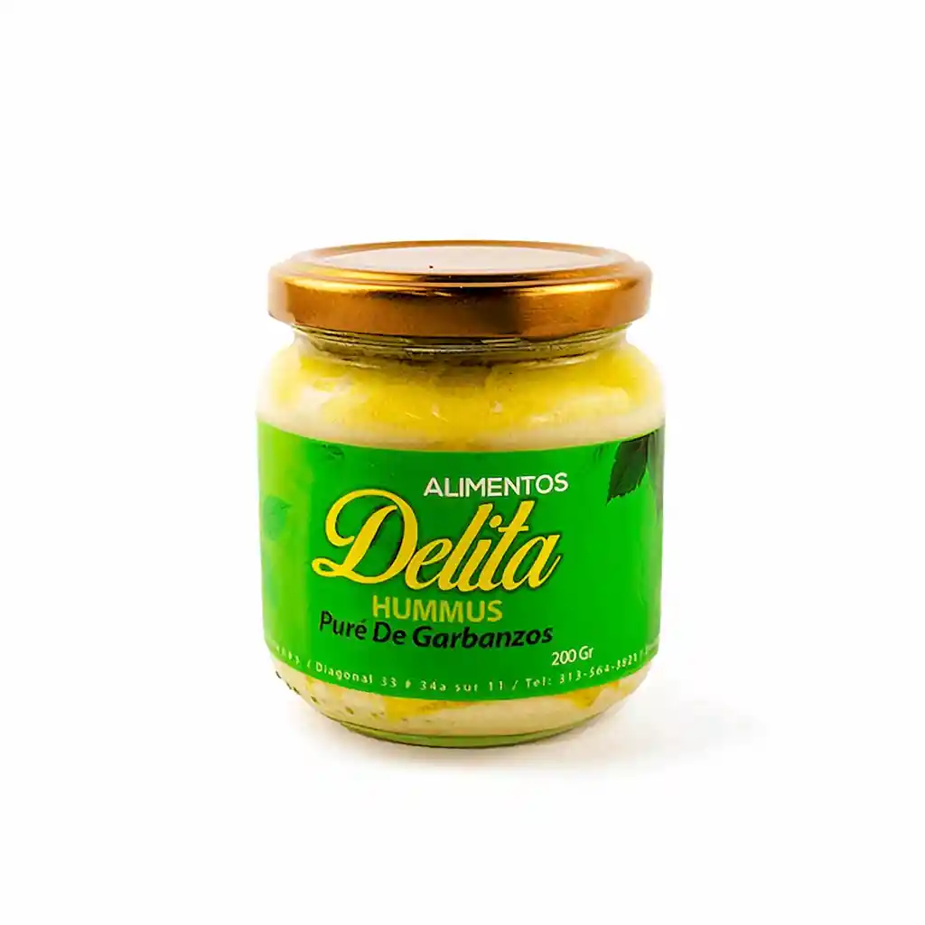 Delita Hummus De Garbanzo