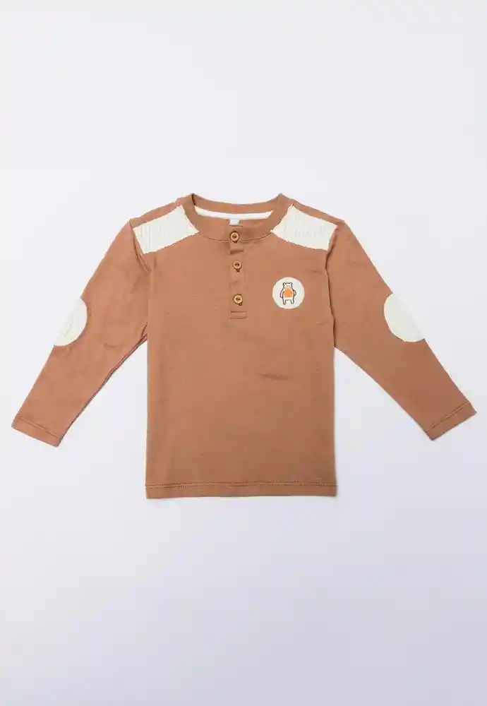 Camiseta Manga Larga 3t-cafe