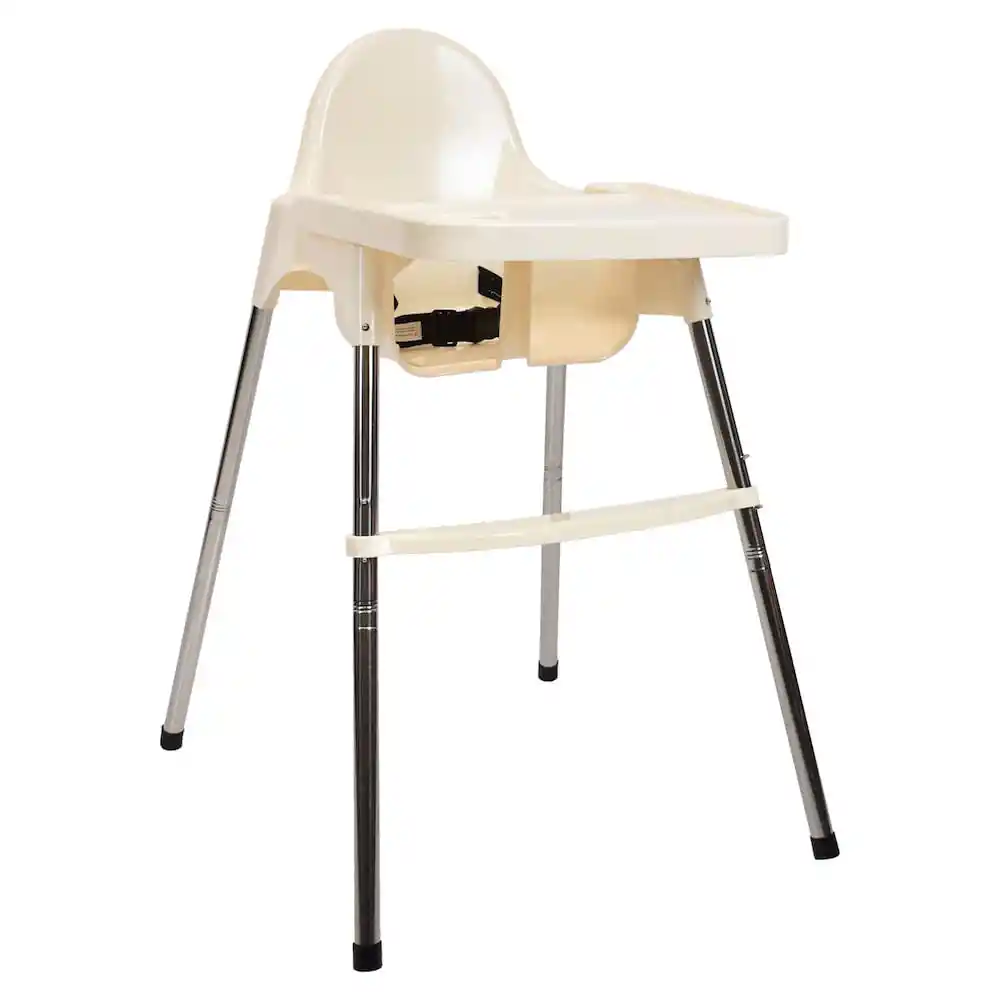 Silla Comedor 2 En1 Para Bebé Kloe Beige Happy Baby