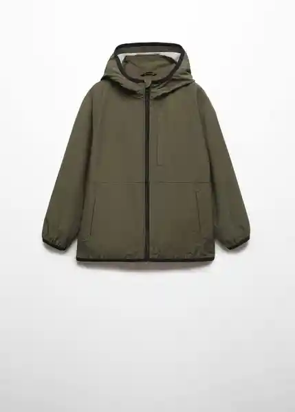 Chamarra Parka Marcos Niños Khaki Talla 12 Mango