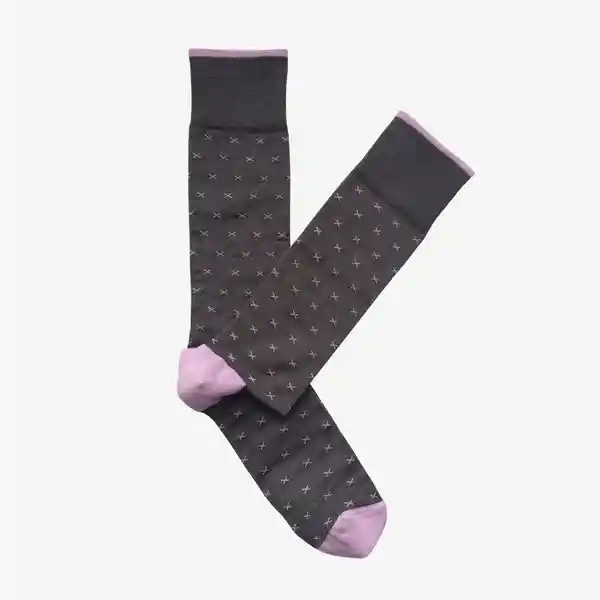 Giraffe Cool Medias Gris y Violeta Talla 10-12