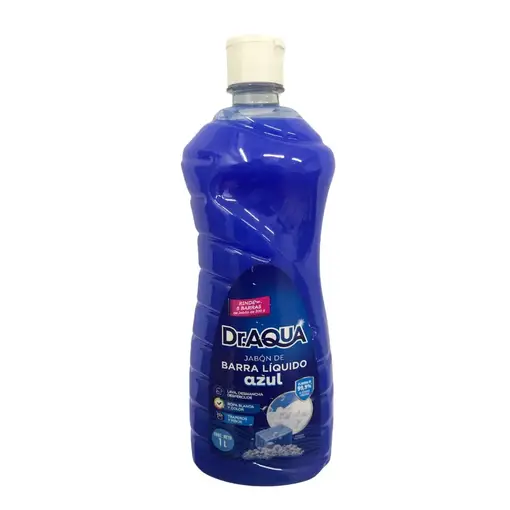 Jabón Liquído Azul X Dr Aqua 1000 ml