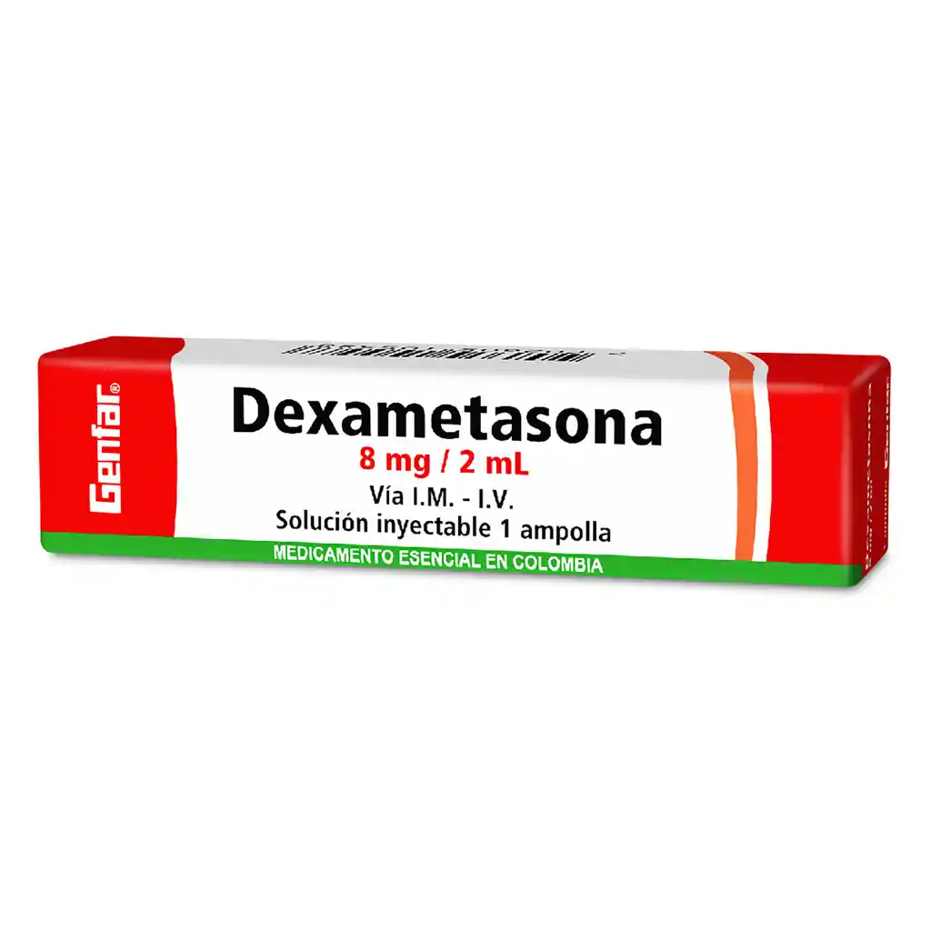 Genfar Dexametasona Solución Inyectable (8 mg)