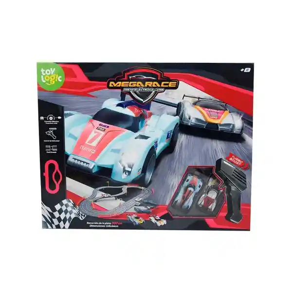 Toy Logic Pista Electrica Grand Race Conexion Usb