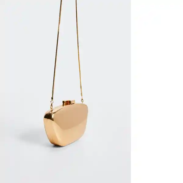 Bolso P Mito Oro Talla 99 Mujer Mango