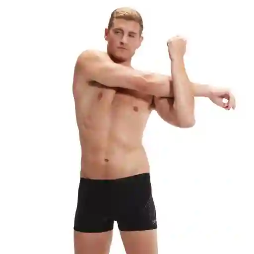 Pantaloneta de Baño Aquashort Hyperboom Placement Hombre Negro-38