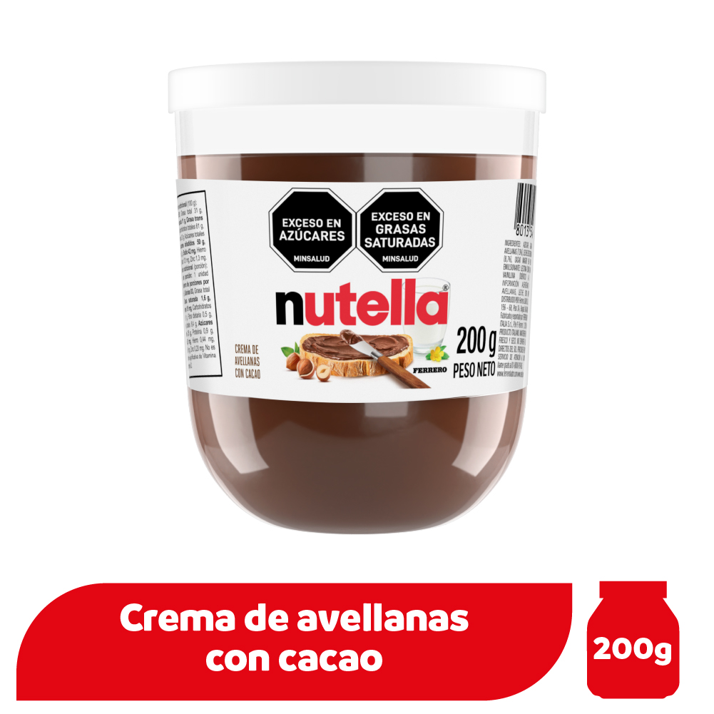 Nutella Crema de Avellana con Cacao 200 g