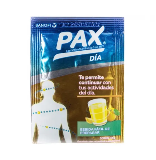 Pax Dia granulado para solucion oral con sabor a naranja